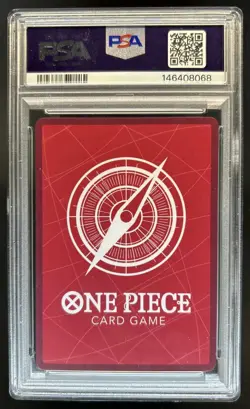 2025 One Piece PSA Magazine Exclusive Shanks #OP09-001 PSA 9 - Image 2