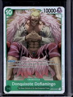 2024 One Piece The Best Donquixote Doflamingo Super Rare #OP04-031 - Image 1