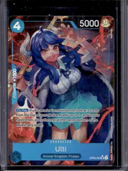 2024 One Piece The Best Ulti Alternate Art SR #OP05-043 - Image 1