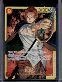 2022 One Piece Romance Dawn Shanks Secret Rare #OP01-120 - Image 1
