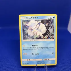Pokemon TCG Alolan Vulpix (Toys R Us Promo) 021/145 Miscellaneous Cards - Image 1