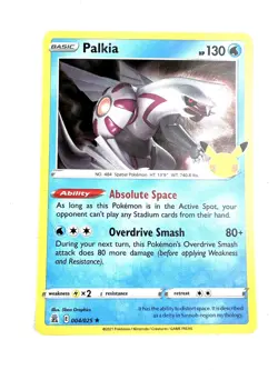 Palkia - 004/025 Celebrations 25th Anniversary Holo Rare Pokemon - NM/MINT Card - Image 1