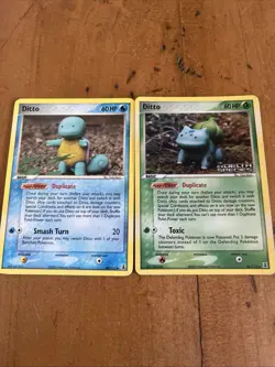 ELEVEN Pokemon Cards Including Ditto(s) And Pikachu Delta Species - Image 3