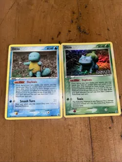 ELEVEN Pokemon Cards Including Ditto(s) And Pikachu Delta Species - Image 4