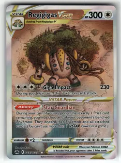 Regigigas VSTAR GG55/GG70 Crown Zenith: Galarian Gallery NM Pokemon Card TCG - Image 1