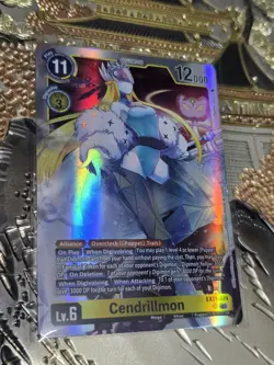 Digimon Card Game Cendrillmon Super Rare Dawn of Liberator EX11-024 SR - Image 1
