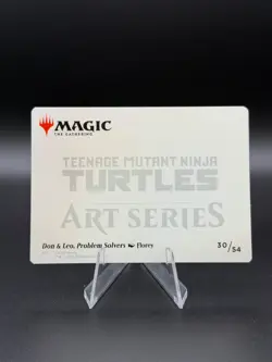 MTG TMT - Don & Leo, Problem Solvers Art Card (Gold Stamp) - 30/54 - Image 2