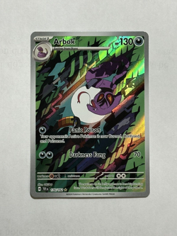 Arbok 176/162 Sv05: Temporal Forces Holo NM - Pokemon Card TCG - Image 1