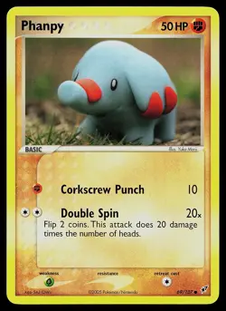 Pokemon Card - Phanpy Deoxys 69/107 Common - Image 1