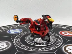 Bakugan Battle Brawlers Pyrus Hex Viper Helios Anime Color & Card Painted - Image 1