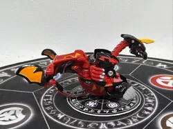 Bakugan Battle Brawlers Pyrus Hex Viper Helios Anime Color & Card Painted - Image 2