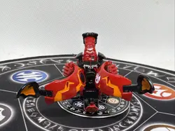 Bakugan Battle Brawlers Pyrus Hex Viper Helios Anime Color & Card Painted - Image 3