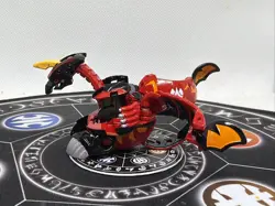 Bakugan Battle Brawlers Pyrus Hex Viper Helios Anime Color & Card Painted - Image 4