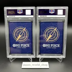 PSA 10 Sabo OP07-118 Portgas D. Ace OP07-119 SEC One Piece Card Japanese - Image 2