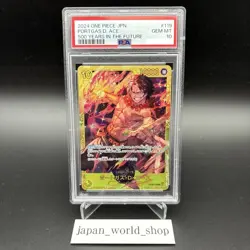 PSA 10 Sabo OP07-118 Portgas D. Ace OP07-119 SEC One Piece Card Japanese - Image 5