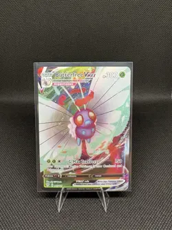 Pokemon Butterfree VMAX Ultra Rare Holo Card 002/189 Darkness Ablaze - Image 1
