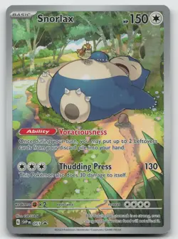 Snorlax Promo Holofoil SV: Scarlet & Violet Promo Cards SVP051 NM - Image 1