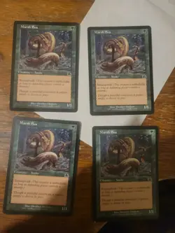 4x Marsh Boa Prophecy MTG Magic The Gathering Card Vintage Pauper Playset Green - Image 1