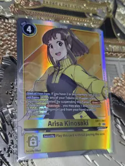 Digimon Card Game Arisa Kinosaki Super Rare Dawn of Liberator EX11-060 SR - Image 1