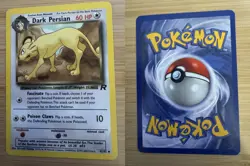 Dark Persian 42/82 Team Rocket Regular Pokemon Card LP-NM Wotc - Image 1