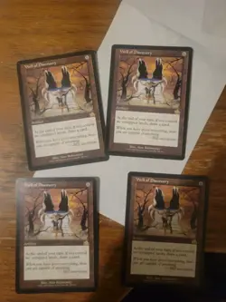 4x Well of Discovery Prophecy MTG Magic The Gathering Card Vintage Rare Artifact - Image 1