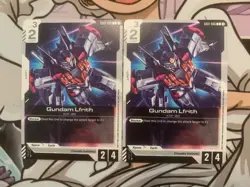 Gundam Card Game 2x Gundam Lfrith GD01-086 C Newtype Rising English NM - Image 1