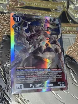 Digimon Card Game Pyramidimon Super Rare Chain of Liberation EX8-055 SR - Image 1