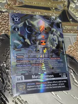 Digimon Card Game Metatromon Super Rare Dawn of Liberator EX11-045 SR - Image 1