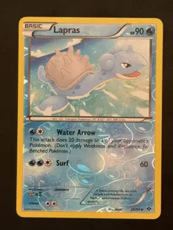 Lapras 26/99 Uncommon Next Destinies Reverse Holo Pokemon Card - Image 1