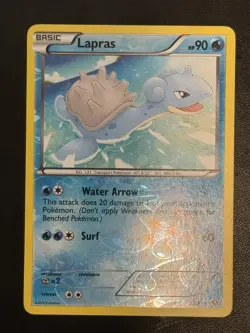 Lapras 26/99 Uncommon Next Destinies Reverse Holo Pokemon Card - Image 2
