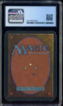 1994 MTG Magic The Gathering Revised Edition Mijae Djinn Rare CGC 6.5 - Image 2