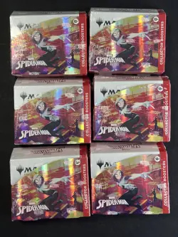 Lot of (6) MTG Marvel's Spider-Man Collector Boosters Sealed Boxes - Image 1