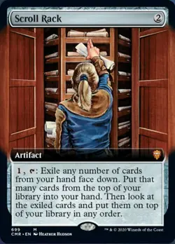 MTG SCROLL RACK EXC - SCANSIA DI PERGAMENE - CMR-X EN - MAGIC - Image 1