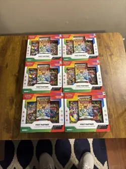 Pokemon First Partner Illustration Collection Series 1 Promo Cards Set - Image 2