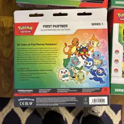 Pokemon First Partner Illustration Collection Series 1 Promo Cards Set - Image 3