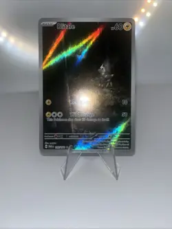 Blitzle 195/182 Illustration Rare Paradox Rift SV04 NM Holo Pokemon TCG - Image 1