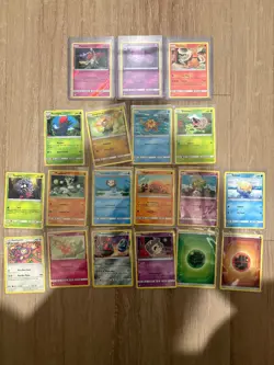 Pokemon TCG Lot of 19 Sun & Moon Cosmic Eclipse and Sun & Moon Crimson Invasion - Image 1