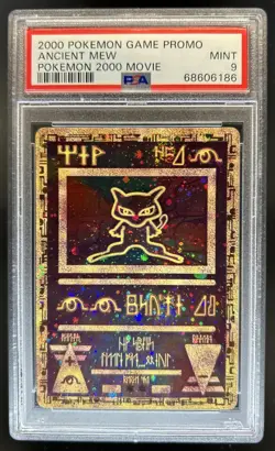 2000 Pokemon Movie Promos Ancient Mew #NNO PSA 9 - Image 1