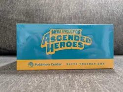 Pokemon Ascended Heroes ETB Pokemon Center Exclusive Factory Sealed - Image 3