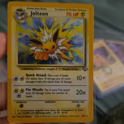 Pokemon TCG Jolteon Jungle Holo Rare Lightning 70 HP 4/64 - Image 1
