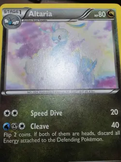 Pokemon HP Altaria 92/113 Legendary Treasures Regular - Image 4