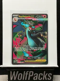 Pokemon TCG Me02: Phantasmal Flames - Mega Charizard X ex 109/094 Ultra Rare - Image 1
