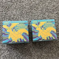 2x Lot Pokemon Ascended Heroes ETB New Factory Sealed - Image 1