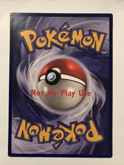 Pikachu Jumbo Promo Pl 58/102 1999-2000 Base Set Not For Play Use Pokemon - Image 2