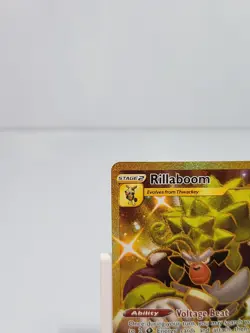 Rillaboom 197/189 Full Art Gold Secret Rare Darkness Ablaze Pokemon - Image 2