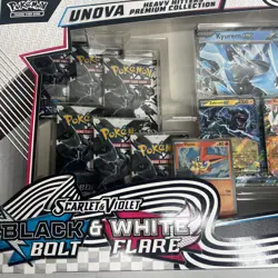 Pokemon Unova Heavy Hitters Premium Collection Costco Black & White Sealed - Image 2