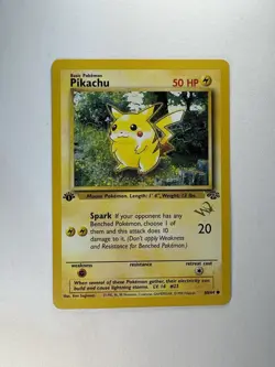 Pokemon Pikachu Jungle 1st Edition 60/64 Regular 50 HP Common 1999 English - Image 1