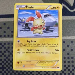 2012 Pokemon, B&W Dark Explorers, #39/108 Plusle, Common - Image 1