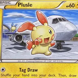 2012 Pokemon, B&W Dark Explorers, #39/108 Plusle, Common - Image 2