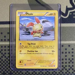 2012 Pokemon, B&W Dark Explorers, #39/108 Plusle, Common - Image 4